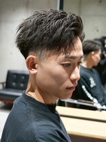 メッツ 原宿(METS)&nbsp;MEN'S/かき上げフェザーショート×テーパーフェード