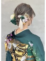 ティム(tim)&nbsp;airi成人式ヘアセット/袴ヘア/振袖ヘア/卒業式ヘア