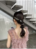 結婚式お呼ばれヘア♪