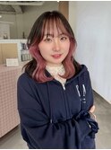 ブリーチで叶える柔らかピンクカラー☆