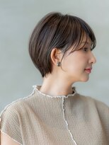 ケアリー 大泉学園(Carelly)&nbsp;デザインカラー/レイヤーカット/ウェットヘア/オリーブベージュ