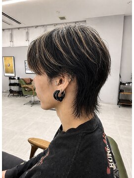 ヘアーアンドビューティーザ エフ(Hair Beauty the F) /メンズショートウルフ/