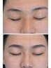 カット+眉毛パーマ《男らしい眉に》