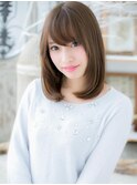 *mod's越谷*女子力全開!斜めバング小顔ワンカールa