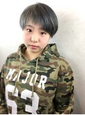 ☆シルバーアッシュ（Wカラー）×アシメショート☆
