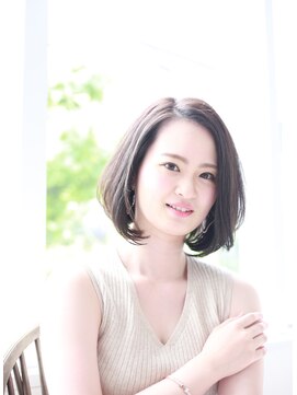 ヘアーガーデン ロココロ 透明ボブ