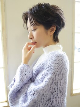 アリス(AlicE)の写真/フェイスラインやクセを見極め、ウェット&ドライカットを駆使！誰もが羨む理想の小顔が叶う♪