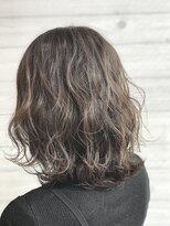 ジーナ 札幌(Zina)&nbsp;透明感カラー外はねボブ・アディクシー・サファイア