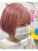 ホワイトピンクベージュカラー☆