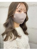 透明感カラー ミルクティーグレージュ 大人可愛い /20代/30代