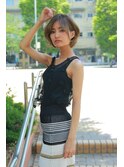 大人可愛い、色気、小顔カットひし形シルエット【錦糸町】