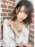 【Any_藤田】ひし形シルエットが可愛いミディアム