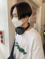 バイフィフス 原宿/表参道(by fifth)&nbsp;◇センターパート 韓国ヘア ニュアンスパーマ 前下がり マイキー