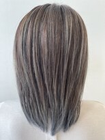 ヘアポジション 大曲飯田店(HAIR Position)&nbsp;ハイライトブルーアッシュカラー