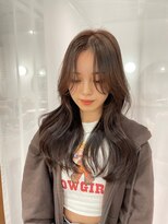 ノイズ オオサカ(NOISM) 韓国風レイヤーカット×プラチナベージュ