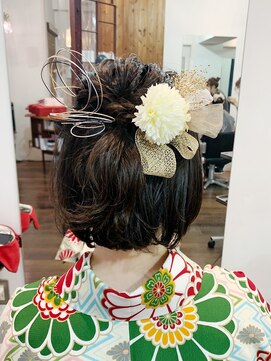 ラトリエコンタン(L´atelier Content) 【LatelierContent asuka】和装アレンジ