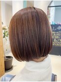 20代30代40代大人可愛い髪質改善カラー艶感ストレート透明感