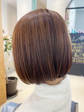 タイズ(ties) 20代30代40代大人可愛い髪質改善カラー艶感ストレート透明感