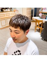 アルクバイネオリーブ 荻窪店(arc by neolive)&nbsp;柔らかベージュにナチュラルメンズカット