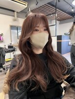 オリジンアド(ORIGIN+)&nbsp;大人かわいい韓国レイヤースタイル/pink beige