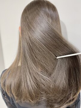 ラベスト キョウト(LOVEST) 透明感と艶のグレージュは髪質改善カラーで