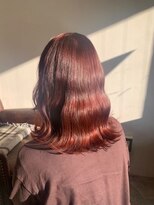 エイミー(Aimee)&nbsp;Aimee町田　ウェーブ巻き×チェリーレッド