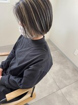 ヘアー アトリエ アンジー(Hair Atelier Angee)&nbsp;コントラストハイライトボブ