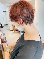 ヘアアンドデイスパ アグー(hair&dayspa AGU) 【横須賀中央 AGU】ニュアンスパーマ大人可愛いショート