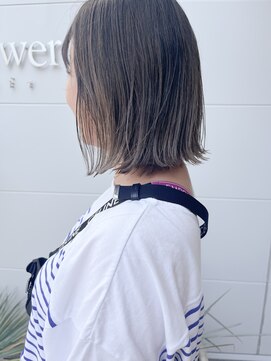 アントワープヘアー(Antwerp hair) グレージュカラー/ボブ/ハイライト