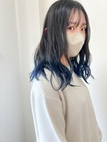 シイノ(Siino)&nbsp;ネイビーブルーのグラデカラー