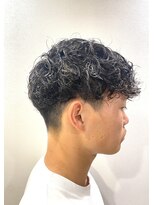 銀座マツナガ 神田店&nbsp;イメチェン◎前巻カーリーヘアツーブロ刈り上げ前髪あり