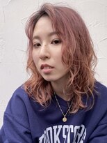 リトルガーデン(Little Garden)&nbsp;ストリート×ピンクヘア/透明感カラーセミディ◇20代30代40代