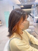 ヴィサージュアクト(VISAGE a.c.t)&nbsp;インナーカラーオレンジ