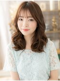 Aラインくびれヘア韓国風グラマラスロングa戸田公園20代30代40代