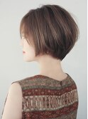 ショートヘアショートカット大分美容室上手い府内町大人ruen小顔