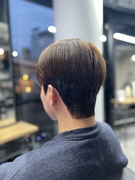 バース 梅田中崎町店(BIRTH) シースルーマッシュ×ダウンパーマ