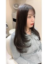 ランリ 名古屋名駅(ranri)&nbsp;【20～30代】韓国ハイレイヤー×暗髪ブラウンq