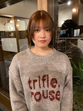 棗 ボブスタイル