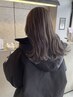 【オシャレ見え】似合わせカット+艶カラー+ハイライト(ブリーチ込)+marbb