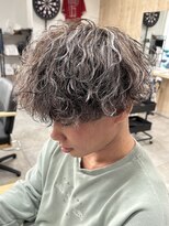 サニー 西中島店(sunny.)&nbsp;波巻きスパイラルパーマ/ハイライト/韓国マッシュ