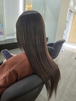 グランディールヘアデザイン(grandir hairdesign)&nbsp;プルエクステ/レッドブラウン/ロングヘア/千葉