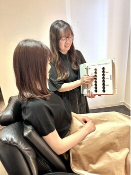 ナゴミノヒトトキ(NAGOMI NO HiTOTOKi)の写真/女性スタイリストのみ＊女性の為の接客に大満足！[髪質改善/Aujua/オージュア/トリートメント/ヘッドスパ]