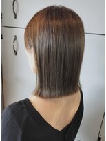 ヘアーグロウニコ(hair grow nico...) ストレートとオリーブカラー☆