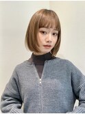 シアーベージュ☆ボブ