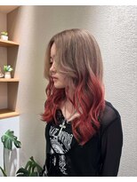 ジプソ(Gypso Hair salon)&nbsp;(そうや) ピンクグラデーション