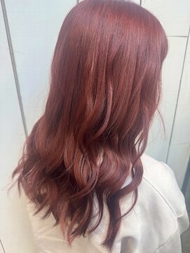 キャラ シャローネ 池袋(Chara Chalone) モーヴピンク/レッドカラー/大人かわいいヘア/池袋【たいし】