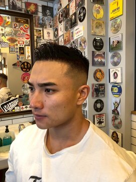 バーバーブロス 吉祥寺店(BARBER BROS) 【BarBerBROS】フェードカット　ショートメンズヘア