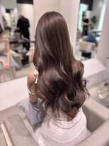 ステア ケース(stair case)&nbsp;韓国ロングレイヤーカットブラウンカラートリートメント