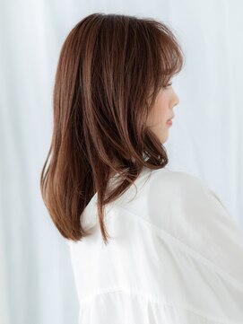 カバーヘア ブリス 大宮西口(COVER HAIR bliss) 顔周りレイヤー透明感カラー小顔補正カット//大宮20代30代