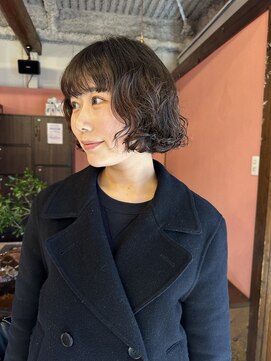 ニーム(nimes) ボブパーマ/パーマ/ブラウンパーマ/ドライパーマ